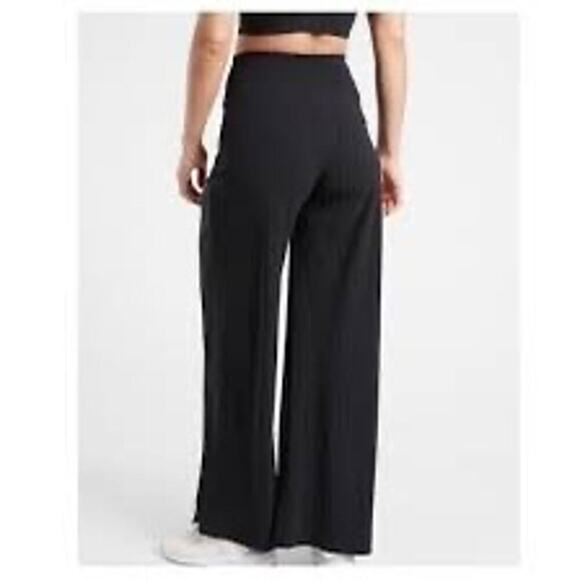 Athleta Cosmic Pant Wide Leg  Pant in Black Size 14 - Picture 12 of 14